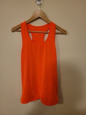 Women's Yas Sport Active Racerback Tank Top Size Large - Salmon Pink